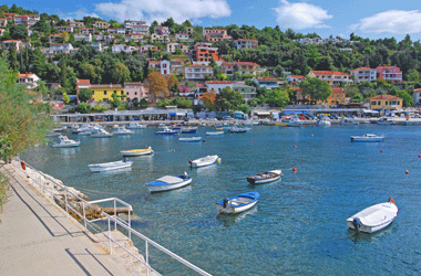 Haven van plaats in Istrië